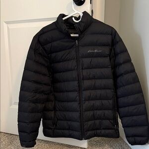 Eddie Bauer Men's Dark Puffer Jacket